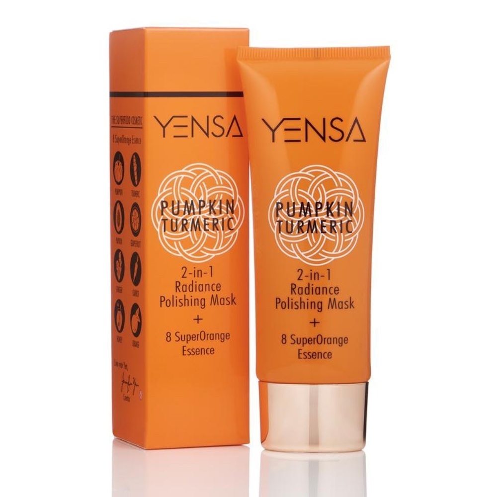 Yensa Pumpkin Tumeric 2-in-1 Polishing Mask NEW